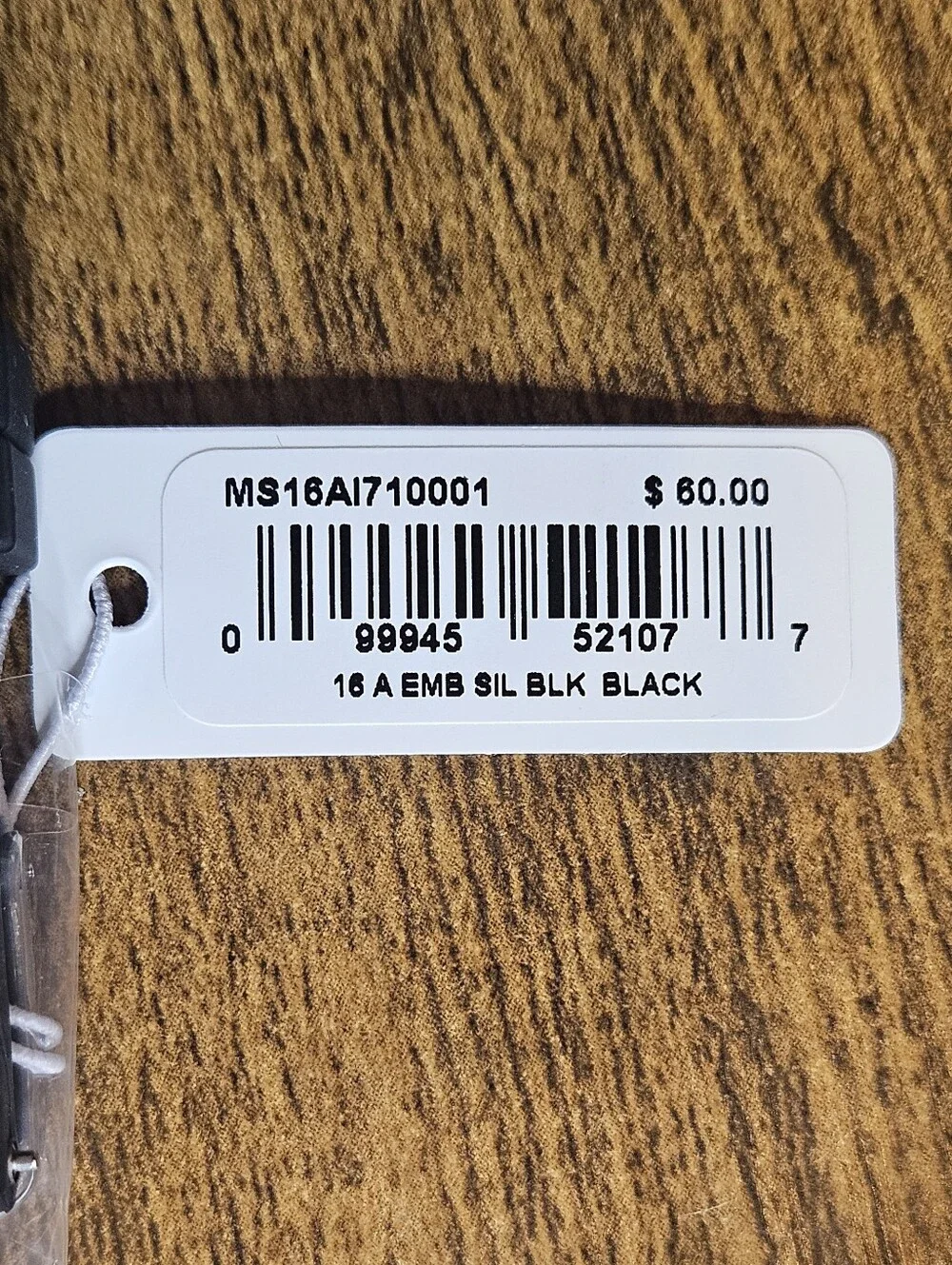 NEW Genuine Michele 16mm Black Silicone Watch Band Strap With Drawstring Bag